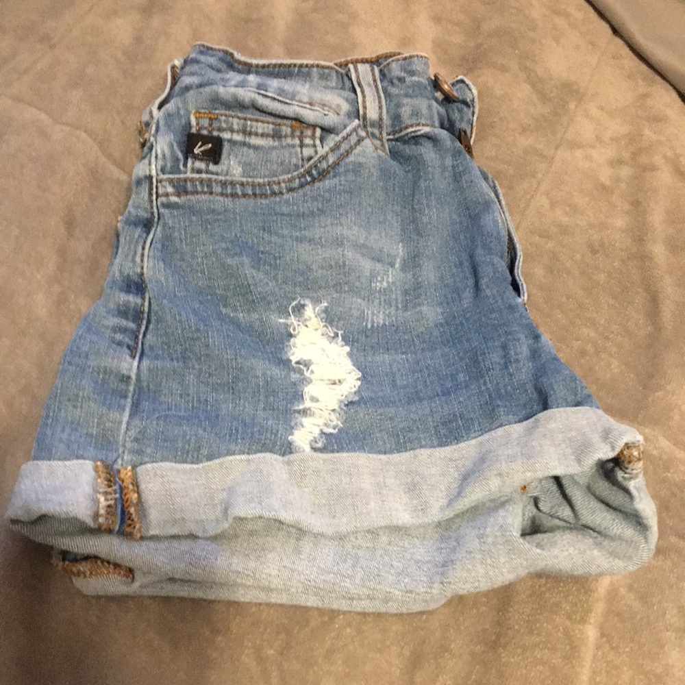 ripped shorts